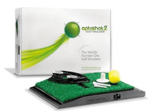 OptiShot components on white background