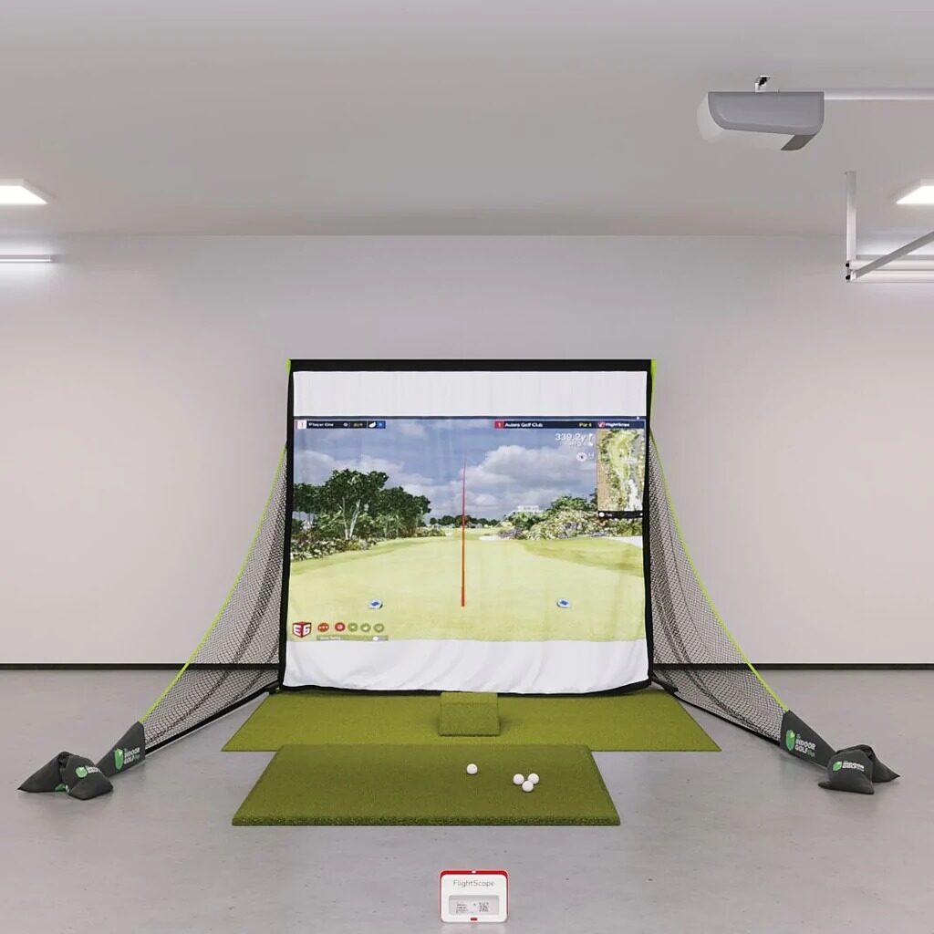 Flightscope Mevo Bronze Golf Simulator Package