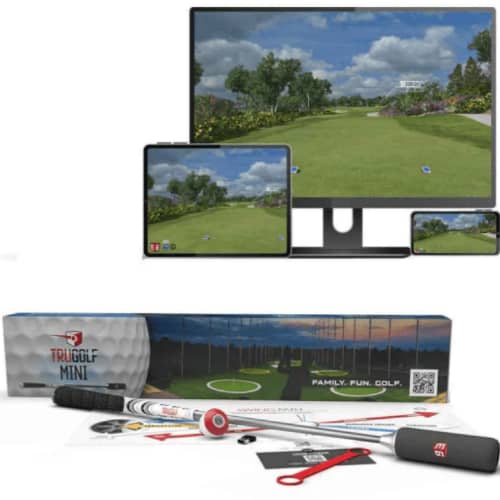 trugolf mini golf trainer package
