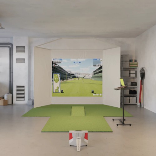 flightscope x3 retractable golf simulator