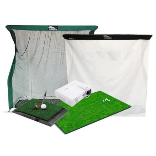 optishot 2 golf in a box 3 indoor golf simulator