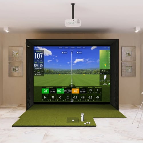 skytrak plus sig10 golf simulator
