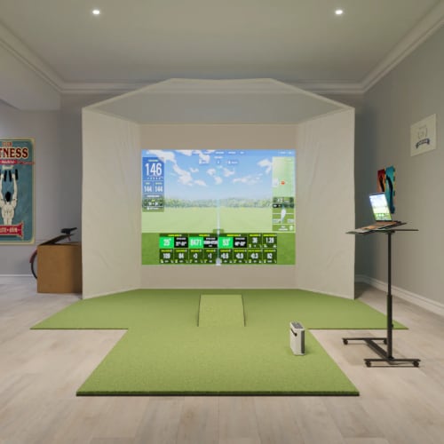 SkyTrak+ Retractable Package