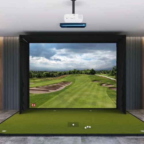 trugolf apogee sig12 golf simulator package