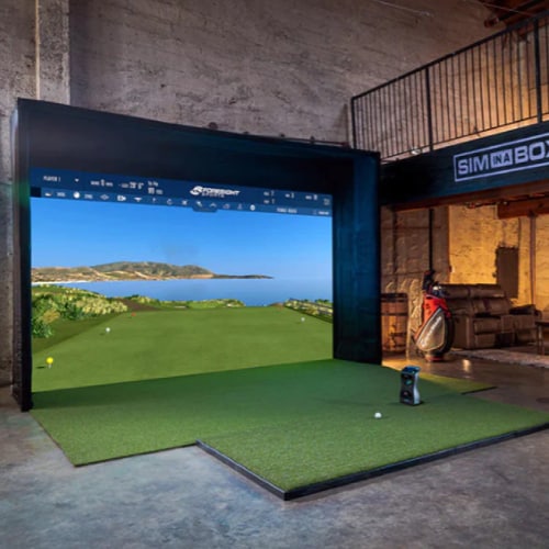 foresight sports gcquad sim in a box eagle plus