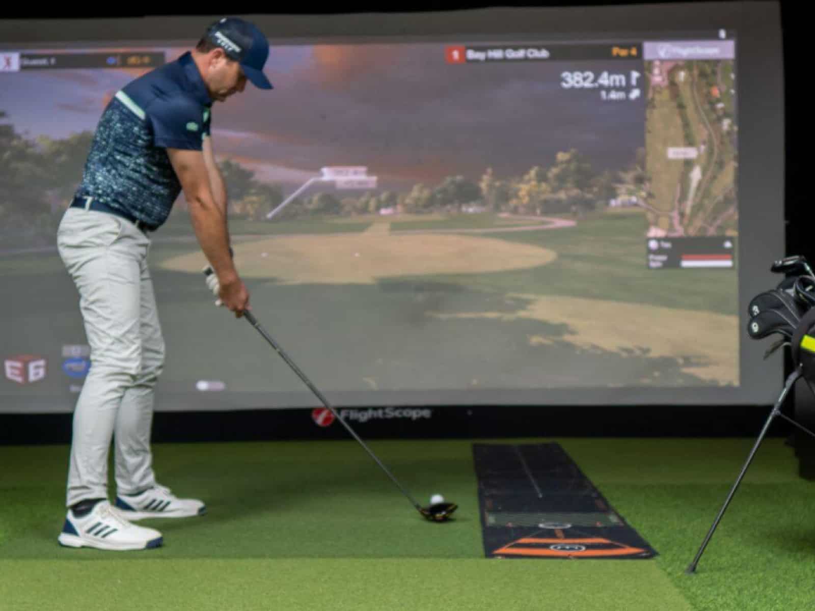 start and grow a golf simulator business