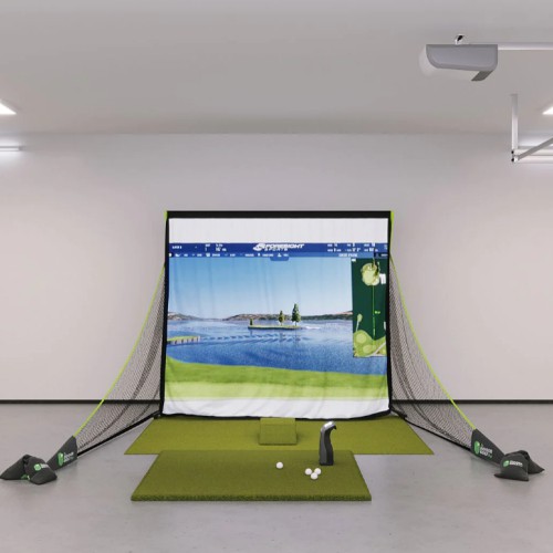 bushnell launch pro bronze golf simulator package