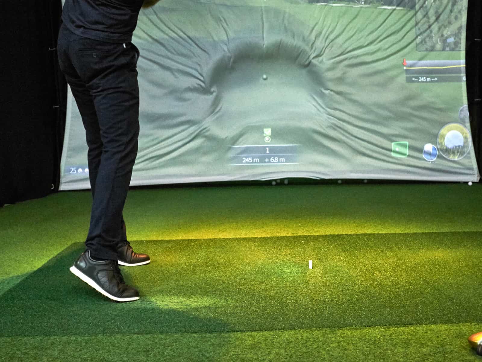 can golf simulators detect slice and hook