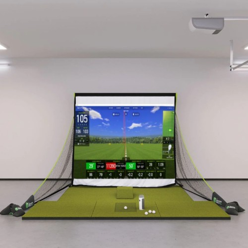 skytrak plus bronze golf simulator