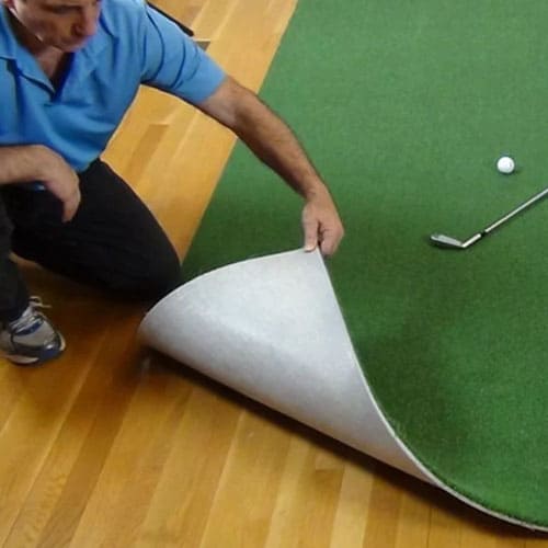 golf mat checking