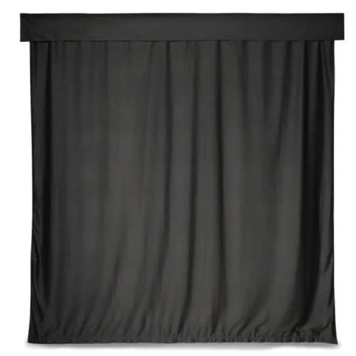 golf sim side curtain