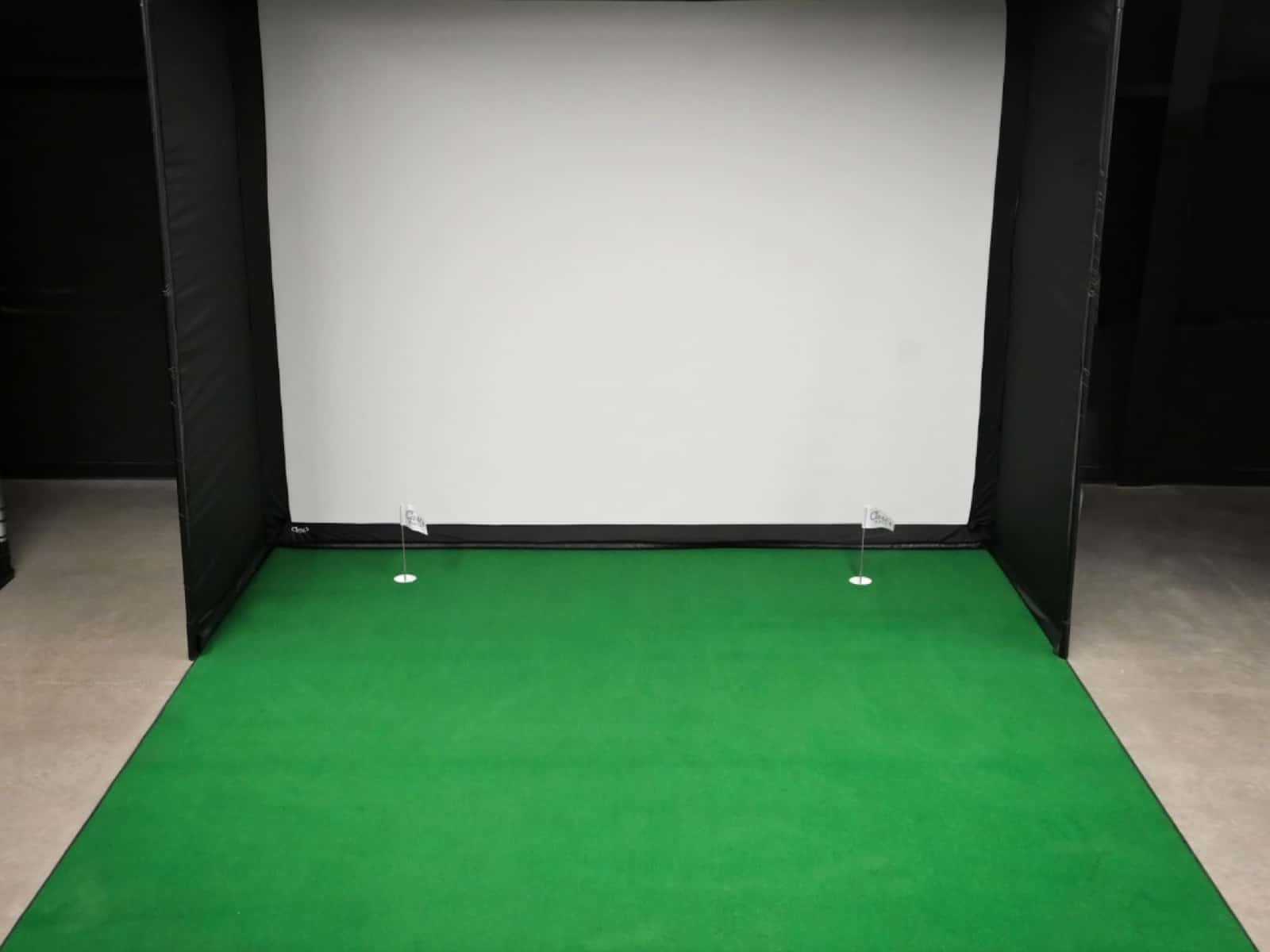 golf simulator flooring ideas