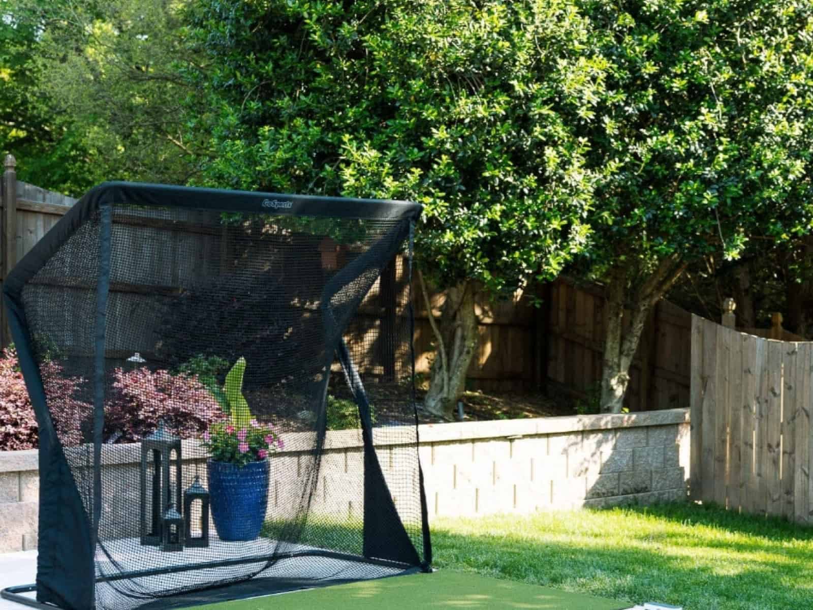 hitting net for golf simulator