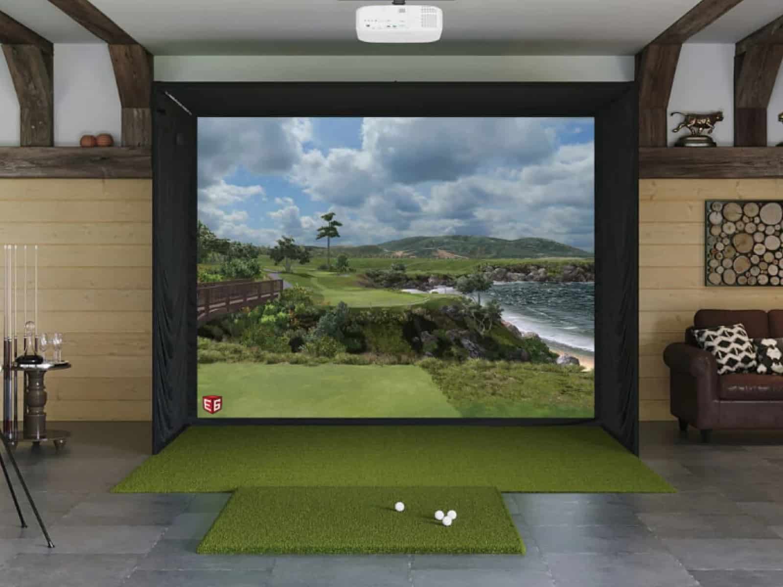 best professional golf simulators for golf coaching