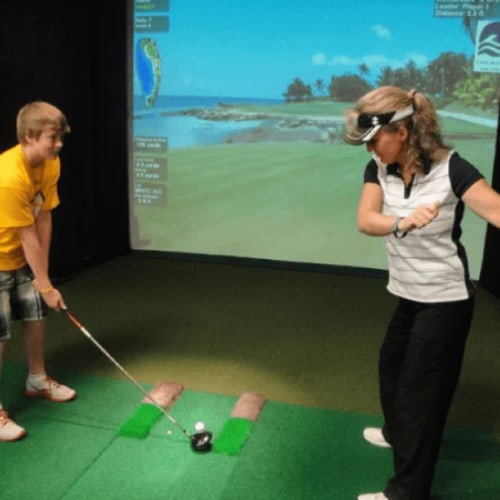 hd golf simulator ultimate training