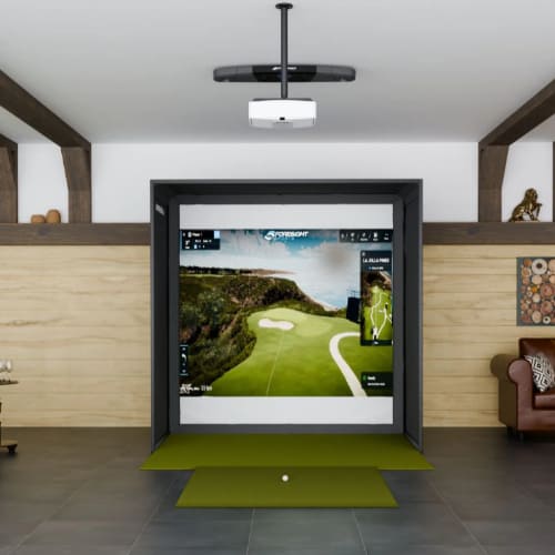 foresight falcon sig8 golf simulator package