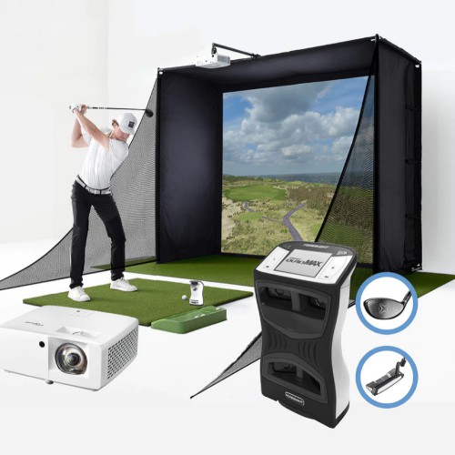 foresight quadmax golf launch monitor studio package