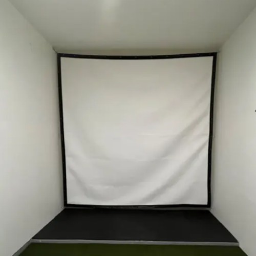 golf sim impact screen build