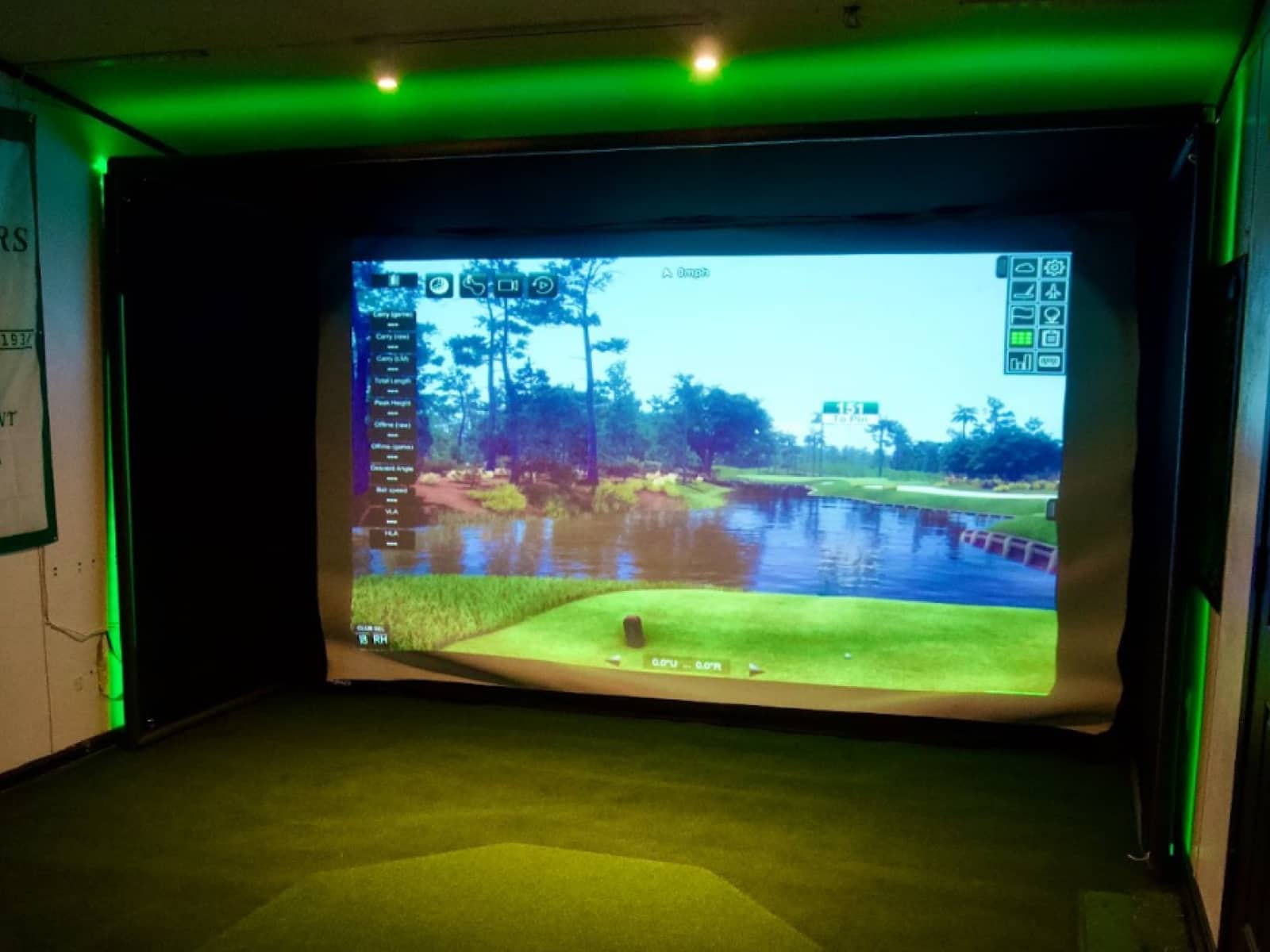 golf simulator lighting guide for better precision