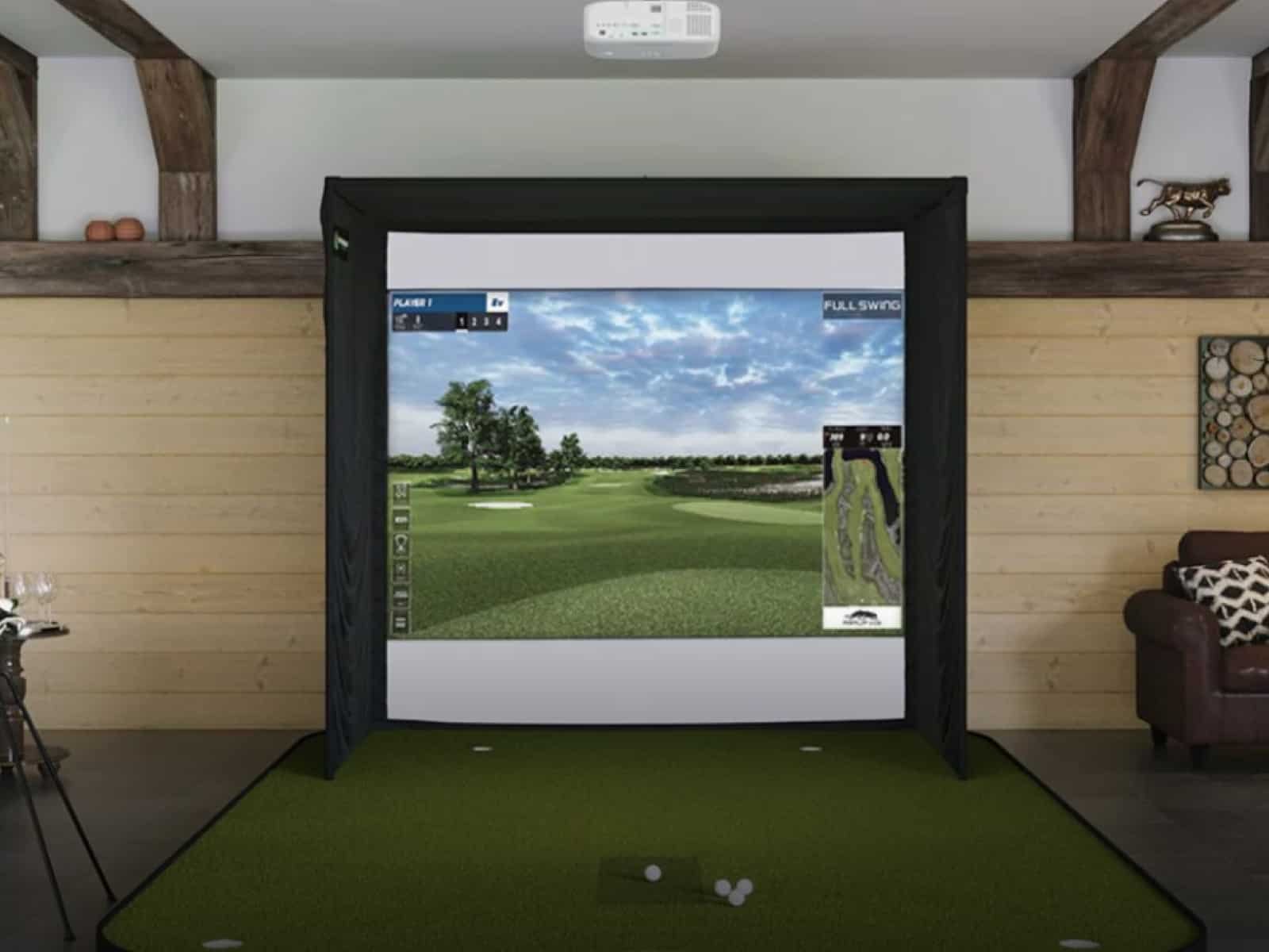 golf simulator room ideas design inspiration for your setup