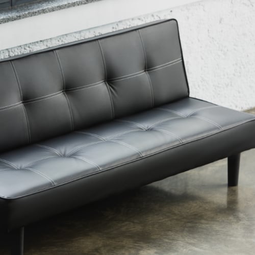 leather sofa