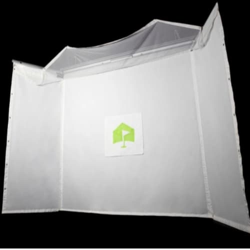 homecourse retractable golf simulator screen