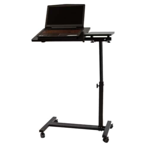 mobile golf simulator laptop stand