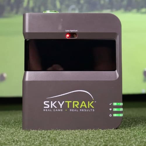 skytrak launch monitor and sim