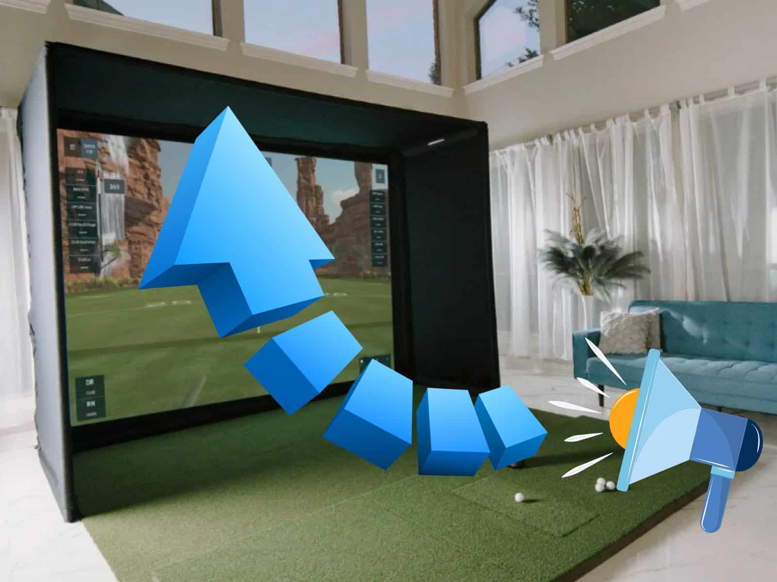 how to soundproof golf simulator room