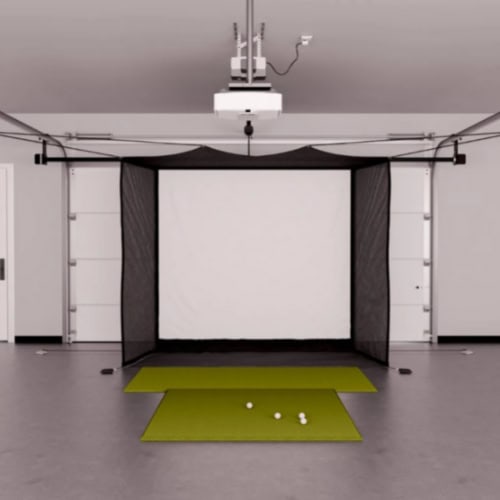 protee vx garage golf simulator package