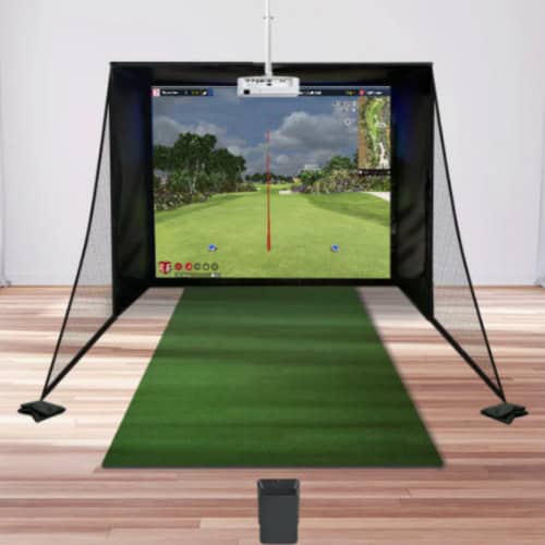 swing caddie sc4 perfectbay golf simulator