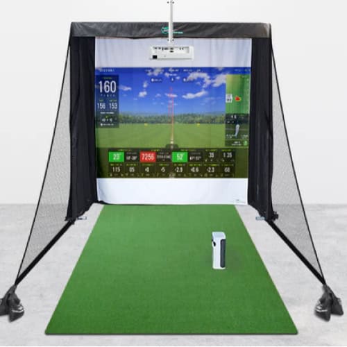 skytrak+ simulator series premium golf simulator package