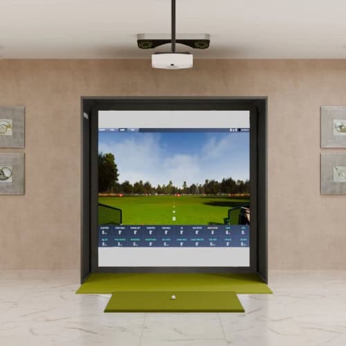 protee vx sig8 golf simulator package