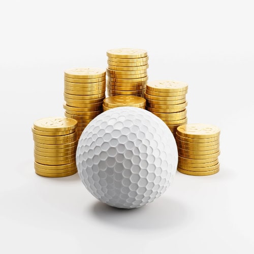 golf ball cost