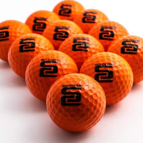 sci core practice golf balls