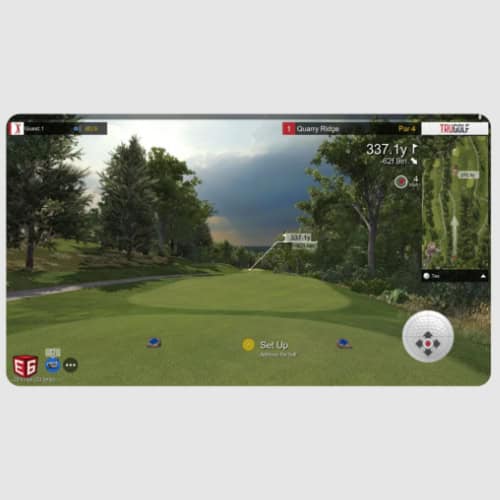 trugolf mini with e6 connect