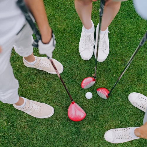 different golf clubs